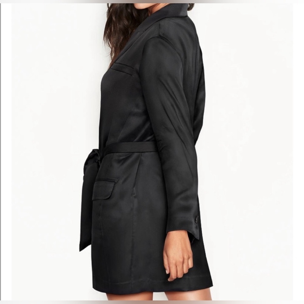 Victoria’s Secret | Long Sleeve Satin Blazer Dress - Picture 2 of 4